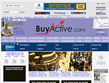 Tablet Screenshot of buyactive.com
